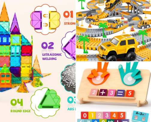 The toys my kids always go to cover photo collage