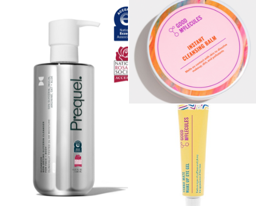 Daily skincare staples cover photo collage