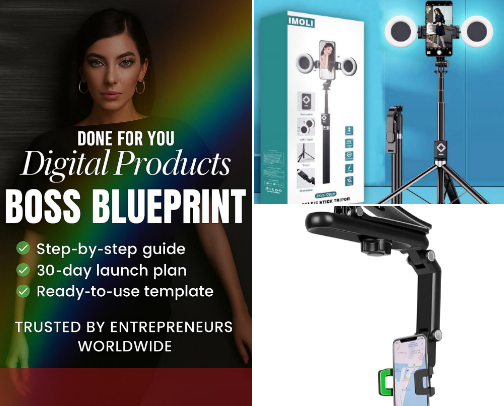 Content Creator's Toolkit: Build, Glow, Repeat cover photo collage