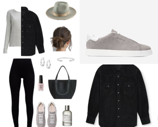 Quiet Ranch Luxury Off-Duty Outfit Essentials cover photo collage