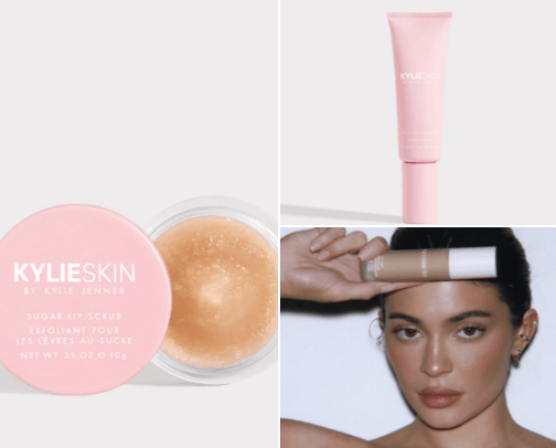 Kardashian/Jenner Vogue Beauty Secrets cover photo collage