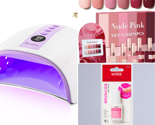Home Nail Salon cover photo collage