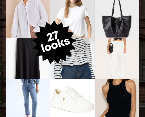 Complete Starter Capsule Wardrobe for $200 – 10 Essentials You Can Mix & Match cover photo collage
