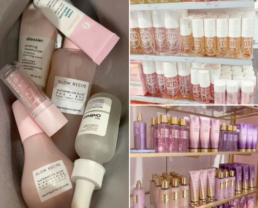 Skincare and Beauty cover photo collage