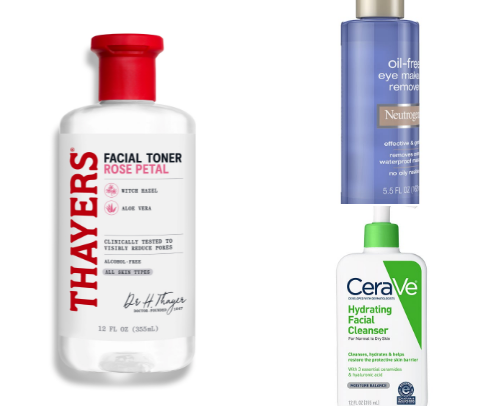 Skin Care: a short list for dry/oily/sensitive skin cover photo collage