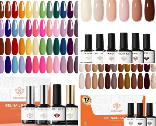 Nails at-home cover photo collage
