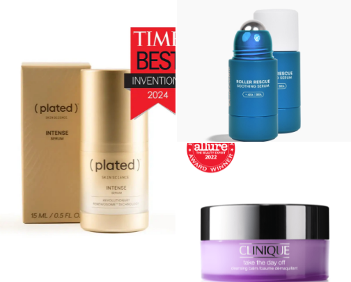 Best skincare products- from tried and true, to you! cover photo collage
