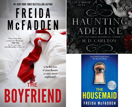 My favorite book recs cover photo collage