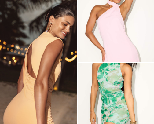 Spring/Summer Wedding Guest Dresses cover photo collage