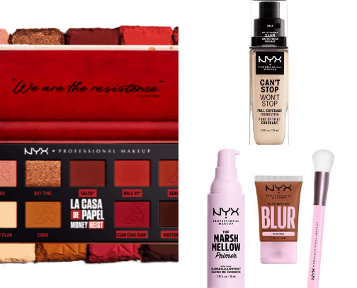 NYX cover photo collage