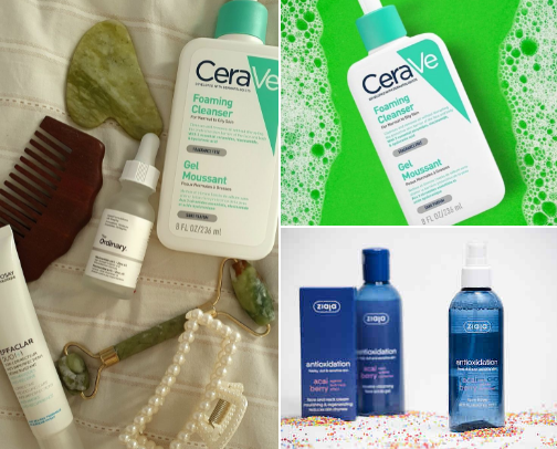 Beautiful skin starts with great Skincare🫧🧖🏻‍♀️💋 cover photo collage