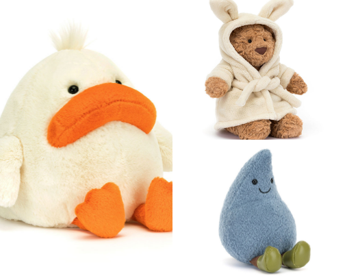 My favorite Jellycats cover photo collage