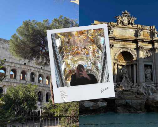 ROME IN A SUITCASE: Pack, Explore, Conquer! cover photo collage