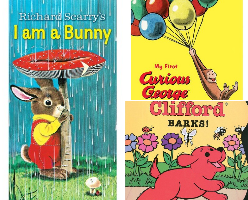 baby’s favorite books cover photo collage