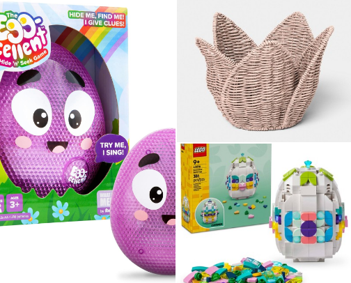 The Ultimate Easter Basket Stuffers List (Cute, Affordable & Kid-Approved!) 🐣🌸 cover photo collage