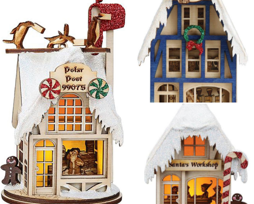 Gingerbread Cottages cover photo collage