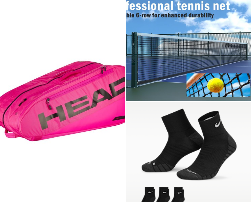 In my tennis era cover photo collage