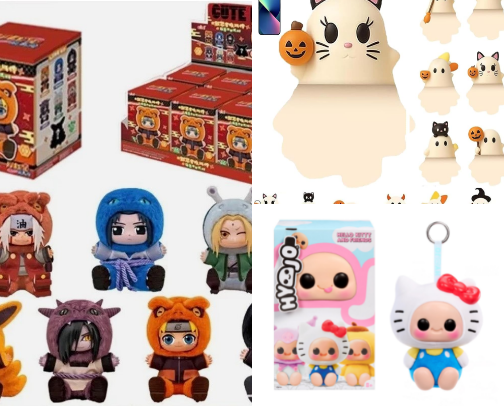 Blind bag baddie surprises cover photo collage