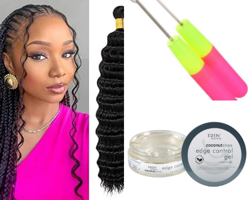 Everything you need for MIRACLE KNOTS! cover photo collage