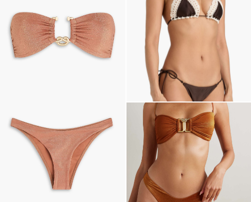 THE OUTNET. COM bikini cover photo collage