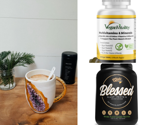 Plant-Based Wellness Products for Your Mind & Body cover photo collage