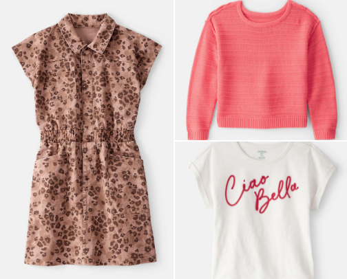 Cute new finds at Carters cover photo collage