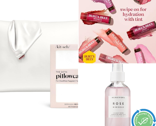Everyday Glow-Up Essentials cover photo collage