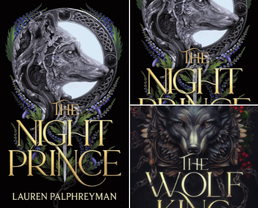 PDF Free - The Night Prince: The Wolf King, Book 2 dark romantasy picks cover photo collage