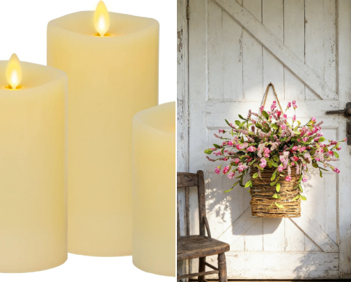 Beautiful Home Decor Inside and Out cover photo collage