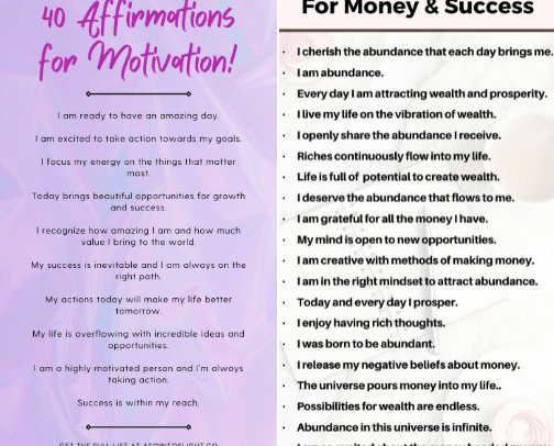 Affirmation cover photo collage
