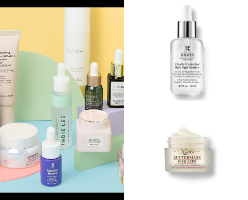 Beauty Products cover photo collage