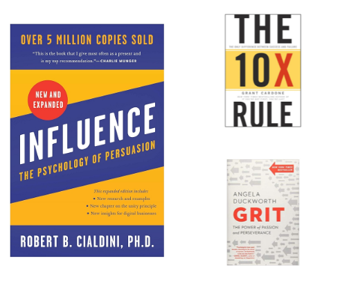 Books to Rewire Your Brain for Wealth, Success & Unstoppable Abundance cover photo collage