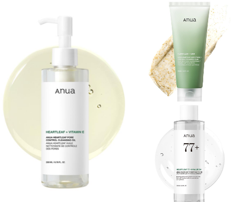 Favorite Skincare Products cover photo collage