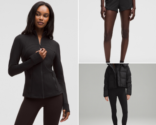 Lululemon !! cover photo collage
