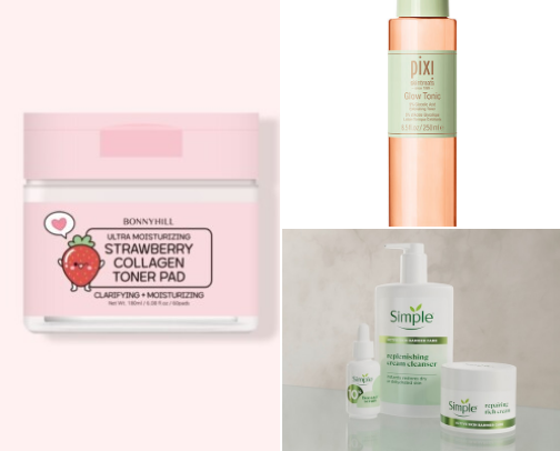 Skincare and Hair cover photo collage