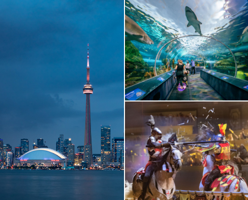 Things to do in the Toronto area! cover photo collage