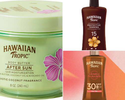 Tan girl essentials cover photo collage