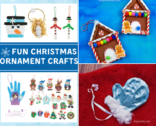 Fun & Festive Christmas Ornament Ideas for Kids of All Ages cover photo collage