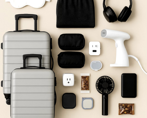 First-Time International Traveler Essentials cover photo collage