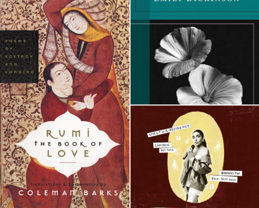 Poet’s Sanctuary: Literary Treasures & Verse cover photo collage