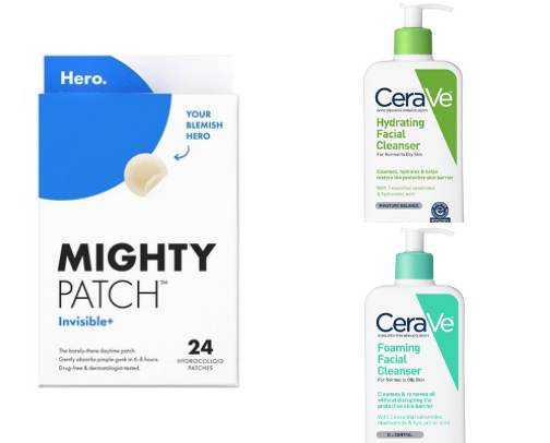 Low-Maintenance Skincare cover photo collage