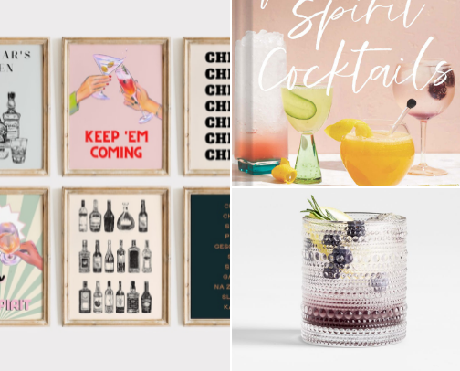 Build your dream bar cart cover photo collage