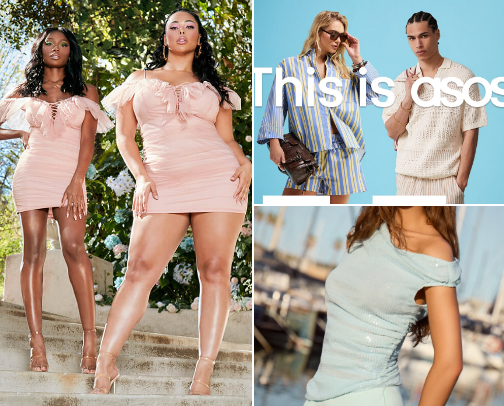 Fashion cover photo collage