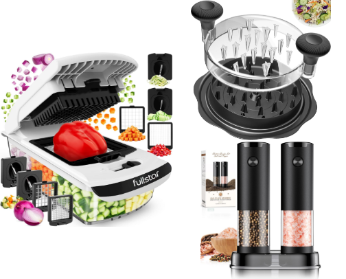Kitchen Essentials/Gadgets cover photo collage