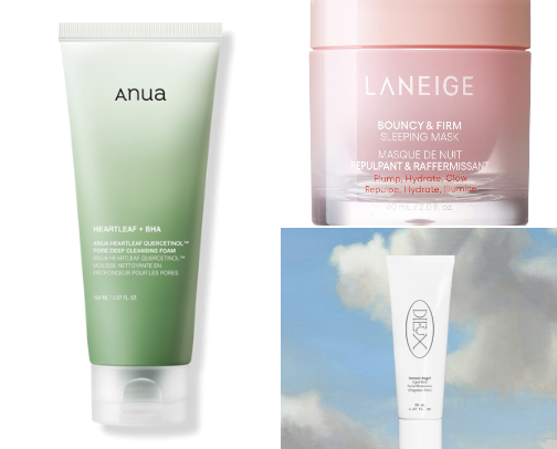 Skincare Favorites cover photo collage