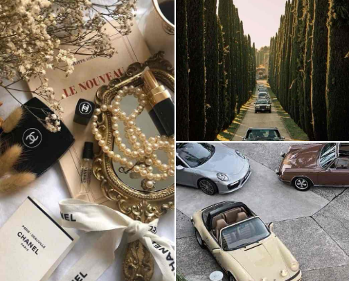 Old Money👑✨ cover photo collage