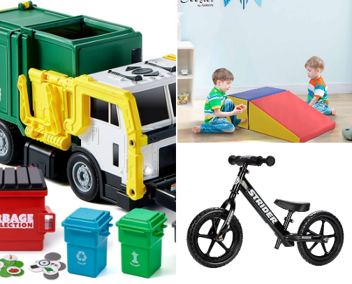 Toddler Boy Gift Guide cover photo collage