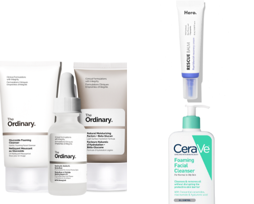 Skincare that made my skin from a bumpy mess to flawlessly smooth cover photo collage