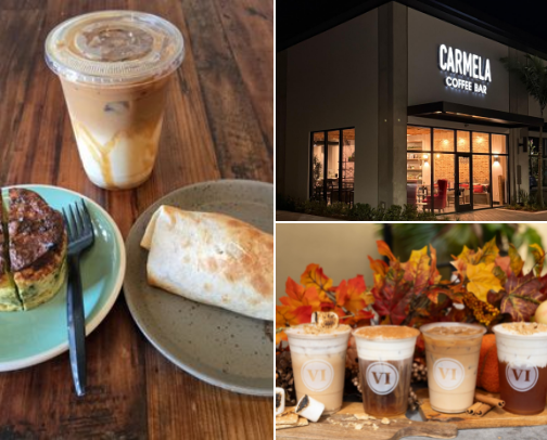 Best coffee shops in Palm Beach ☕️ cover photo collage