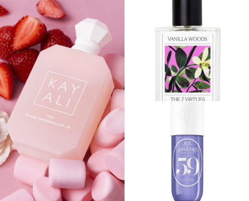 Scents for my Gourmand Girlies cover photo collage